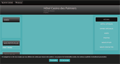Desktop Screenshot of hotel-casino-hyeres.com